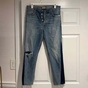 Citizens of humanity premium vintage high rise classic fit crop size 27